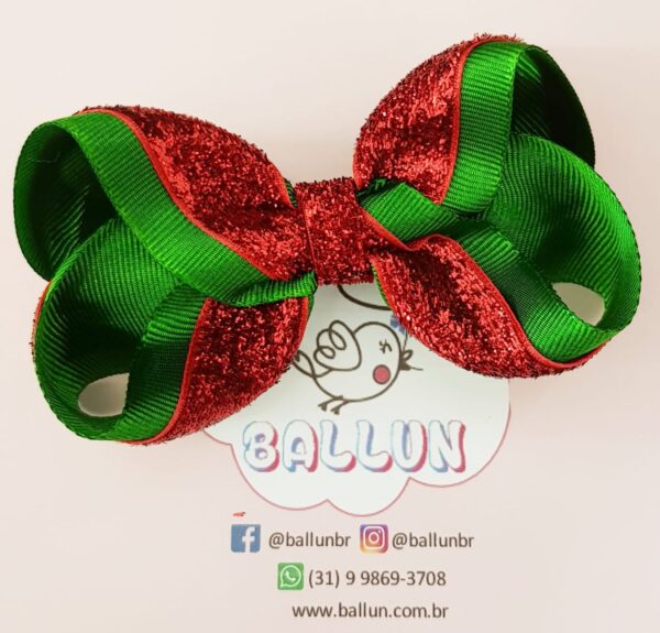 Laço de Natal Lurex
